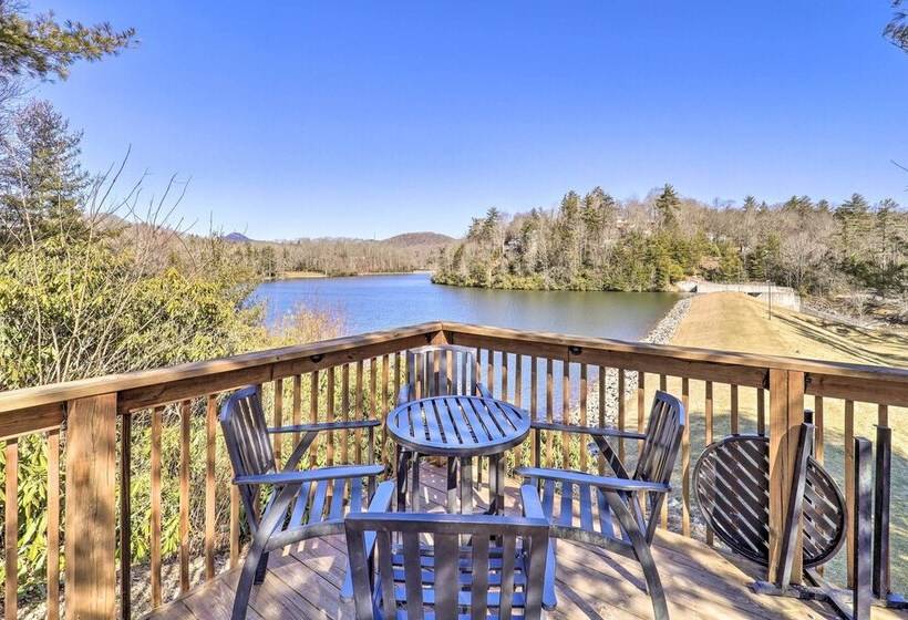 Near Lake + Trails: Rustic Newland Cabin W/ Deck!