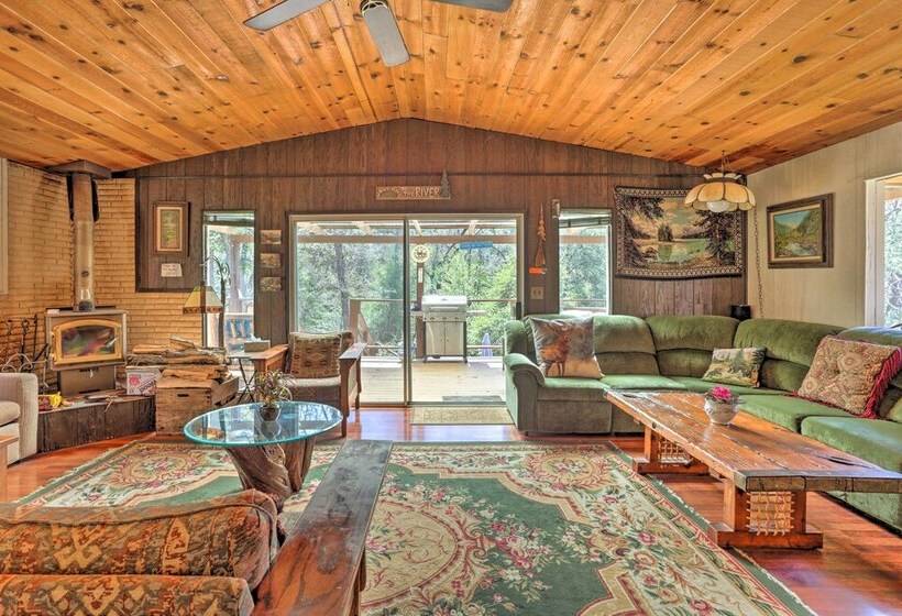 Gorgeous Oakhurst Retreat W/ Swimming Hole!