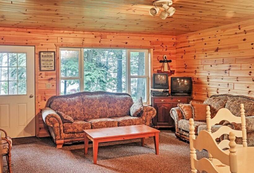 Gould City Lakefront Hideaway W/ Dock & Rowboat!