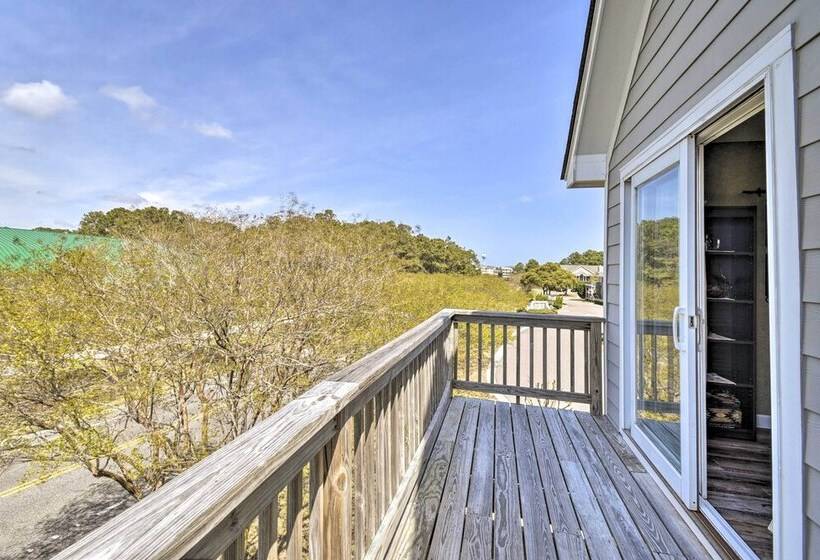 Home W/ Deck In Corolla Light: Walk To Beach!