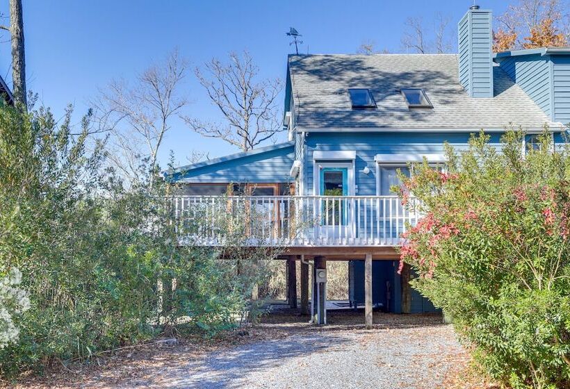 Home W/ Wetland Views  Half Mi To Bethany Beach!