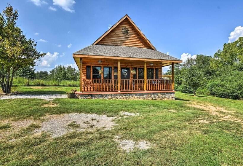 2 Mi To Lake Hamilton: Hot Springs Cabin Rental!