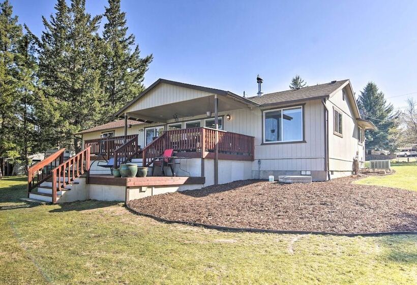 House W/ Private Deck On The Rock Creek Reservoir!