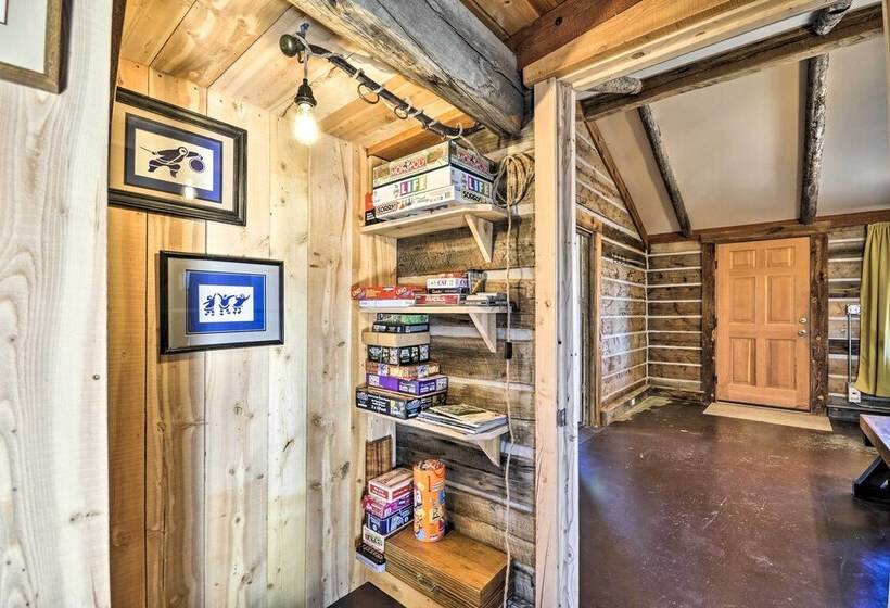 Hundred Year Old Shell Valley Settlers Cabin!