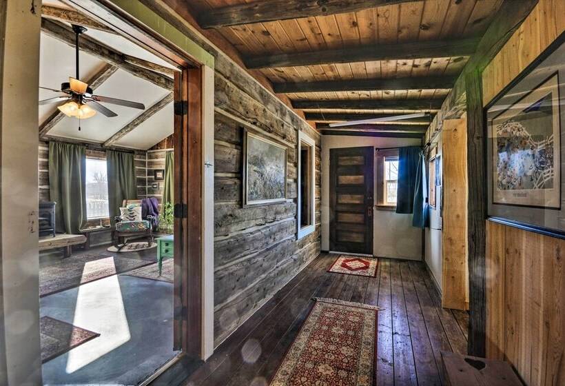 Hundred Year Old Shell Valley Settlers Cabin!