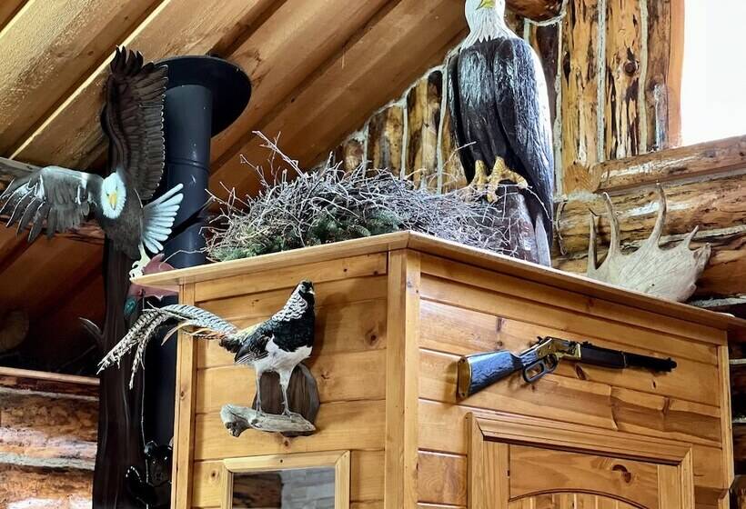 Indian Cabin Close To Alyeska
