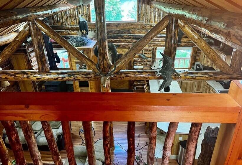 Indian Cabin Close To Alyeska