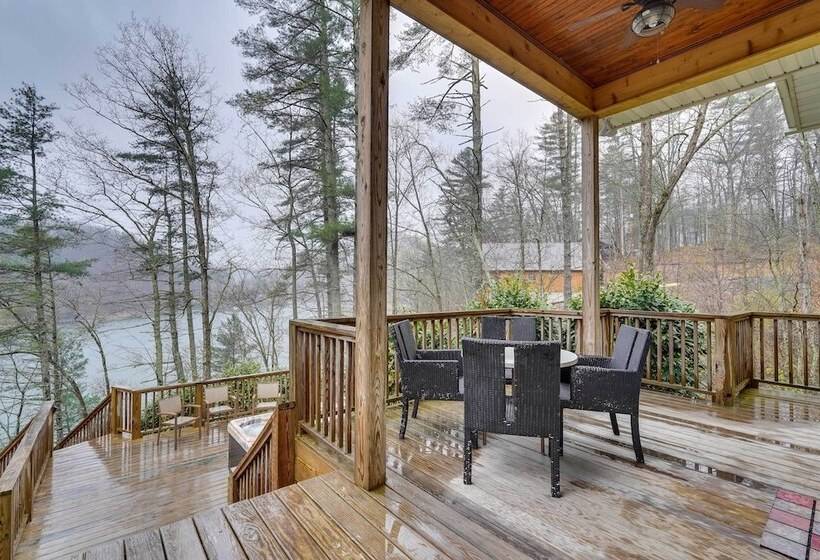 Lakefront Butler Home W/ Hot Tub & Fire Pit!