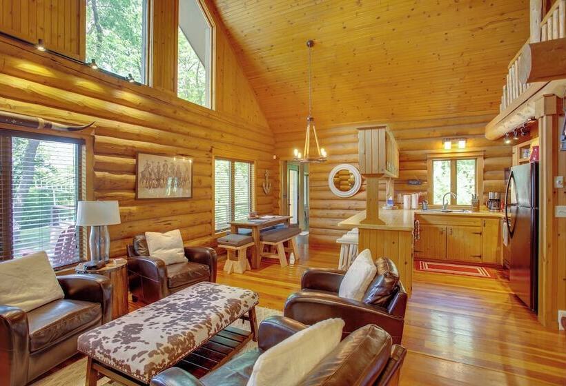 Lakefront Cabin Retreat, 2 Acre Lot W/ Deck!