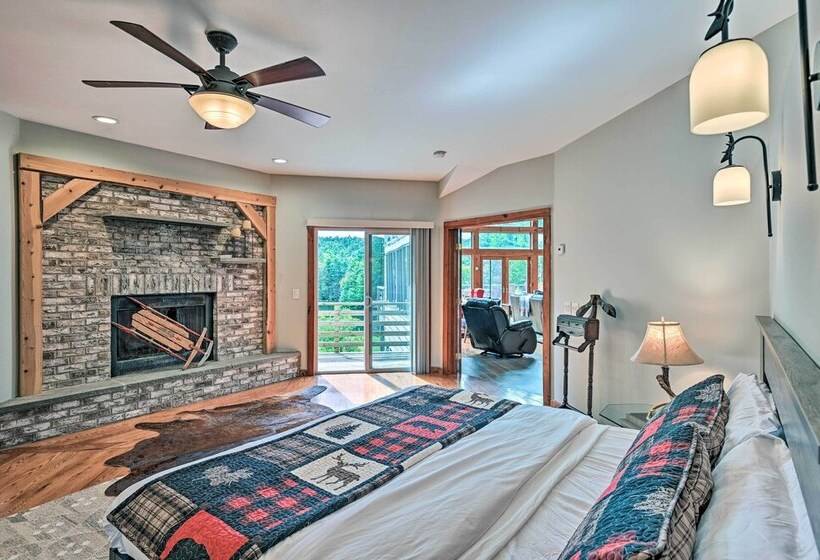 Lakefront Oneonta Estate W/ Fire Pit + Deck!