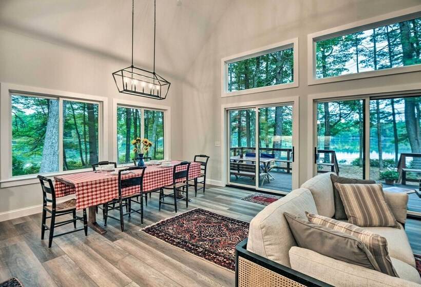 Modern Francestown Retreat On Scobie Pond!