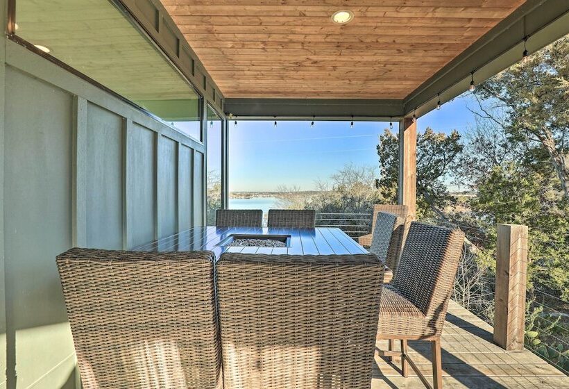 Modern  Lakeview Hilltop Retreat  W/ Game Garage!