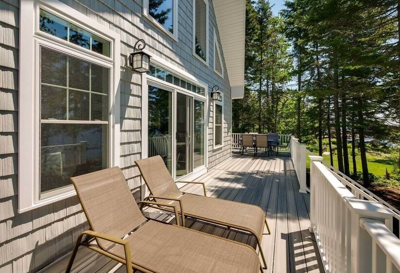 Oceanfront Prospect Harbor House W/ Deck, View