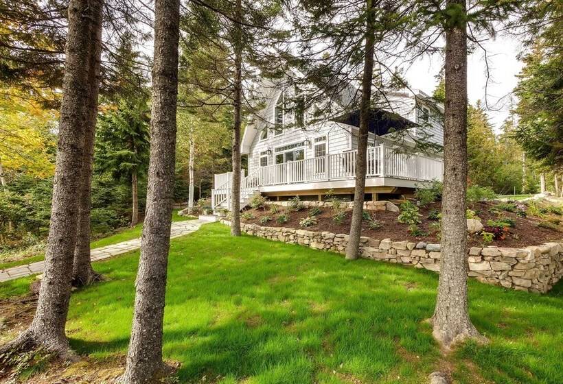 Oceanfront Prospect Harbor House W/ Deck, View