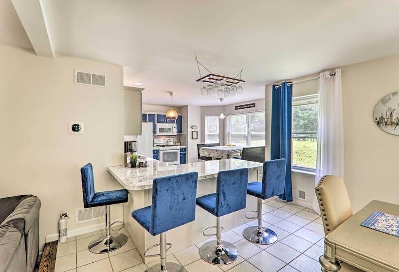 Fire Pit + Hot Tub: Peaceful Poconos Farms Getaway