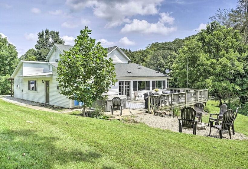 Quiet Rockbridge Cottage ~ 4 Mi To Hocking Hills!