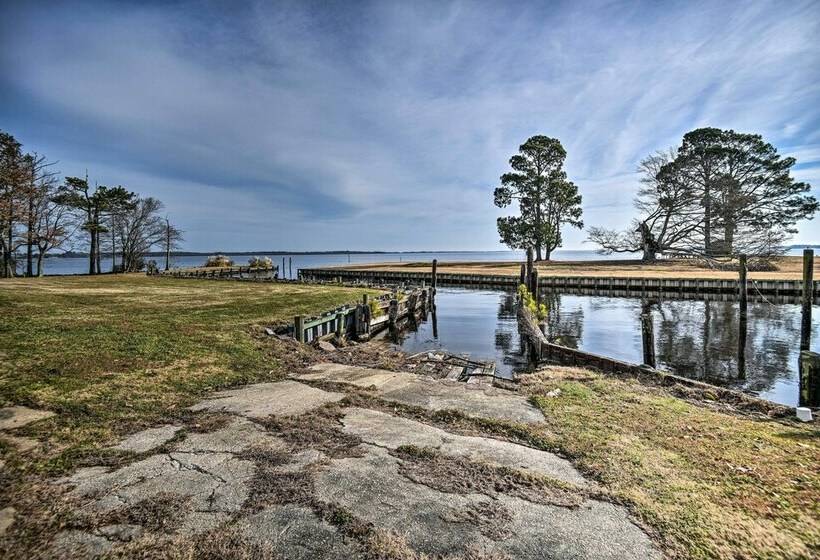 Riverfront Elizabeth City Retreat W/ Yard!