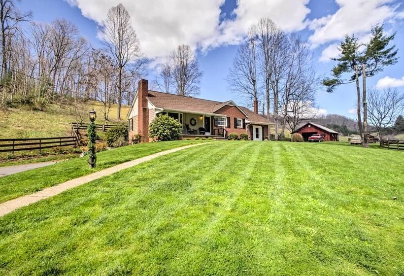 Scenic Canton Home W/ Sunroom   Near Asheville!