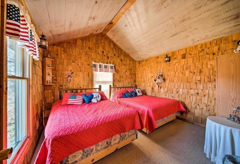 Secluded Spragueville Cabin By Atv Trails & River!