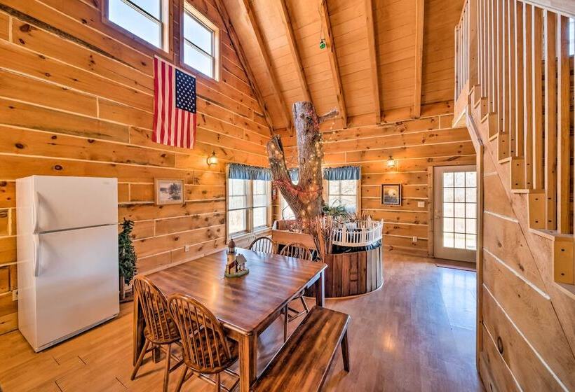 Secluded Spragueville Cabin By Atv Trails & River!