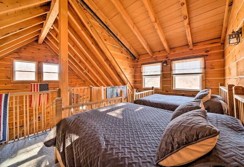 Secluded Spragueville Cabin By Atv Trails & River!