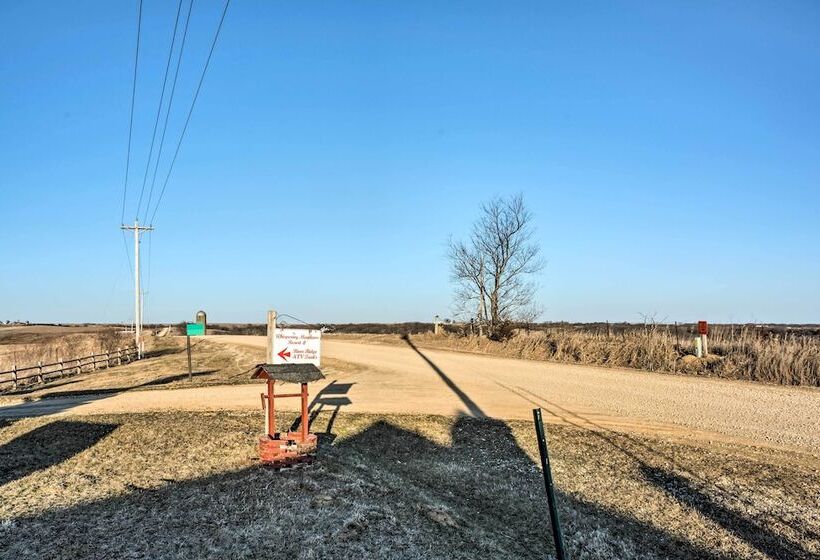 Secluded Spragueville Cabin By Atv Trails & River!