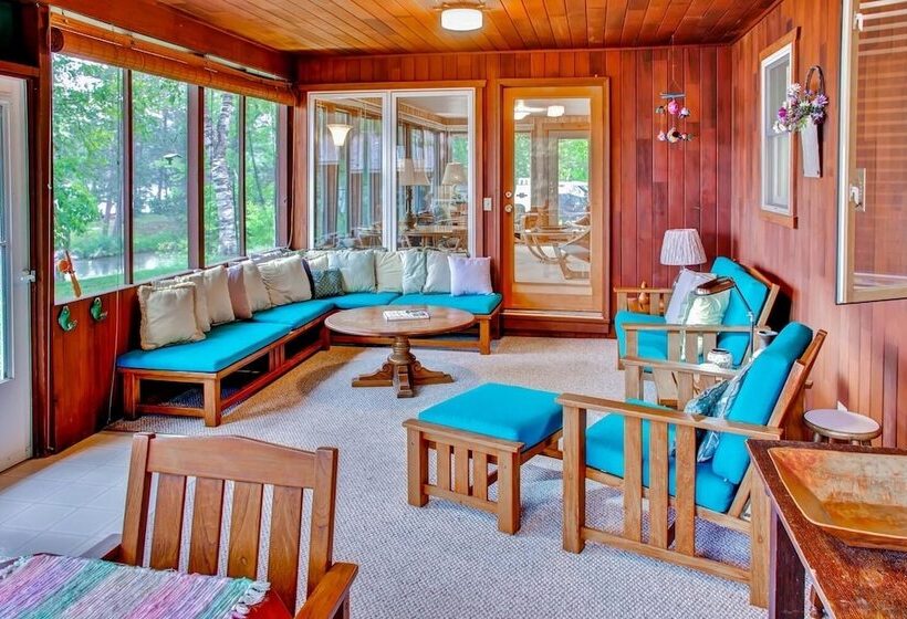 Hike, Fish & Boat: Waterfront Home In Brainerd!