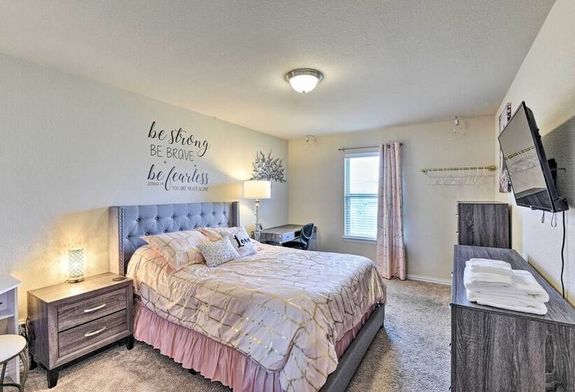 Spacious Ennis Home W/ Huge Family Backyard!