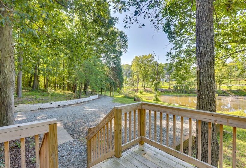 Stunning Greensboro Home W/ Deck & Pond View!