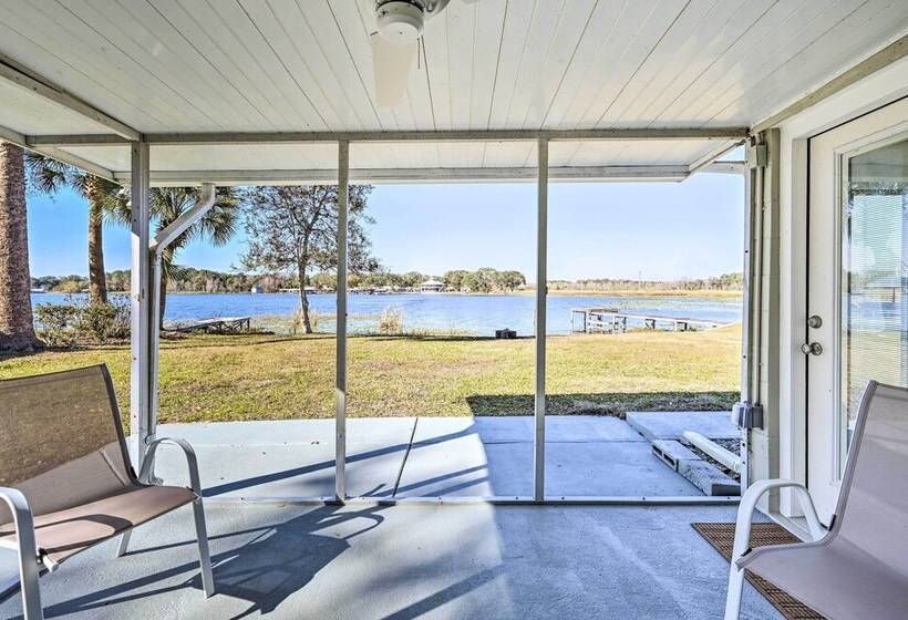 Private Dock + Grill: Sunny Lake Weir Retreat!