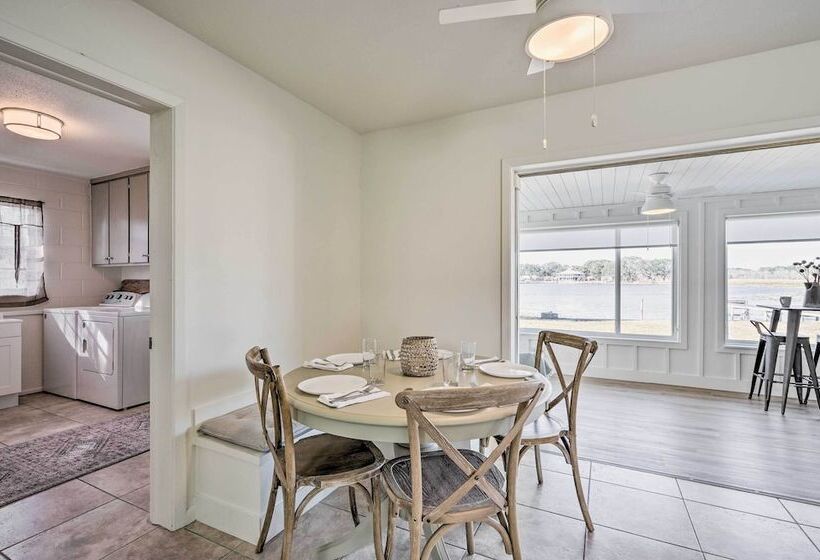 Private Dock + Grill: Sunny Lake Weir Retreat!