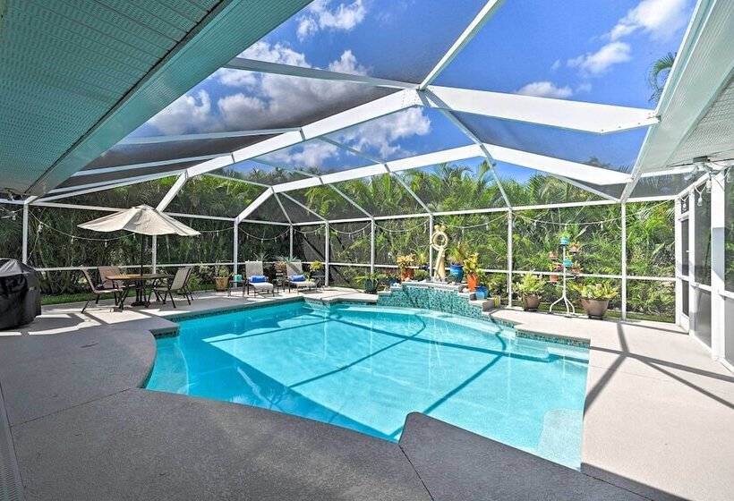 1 Mi To Dtwn: Sun Soaked Cape Coral Getaway!