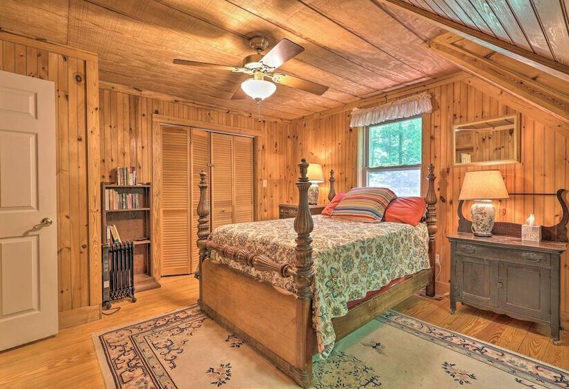 The Bird Sanctuary Fire Pit, Gas Grill & Hammock