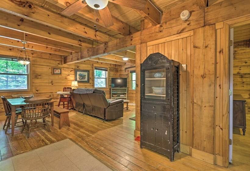 The Bird Sanctuary Fire Pit, Gas Grill & Hammock