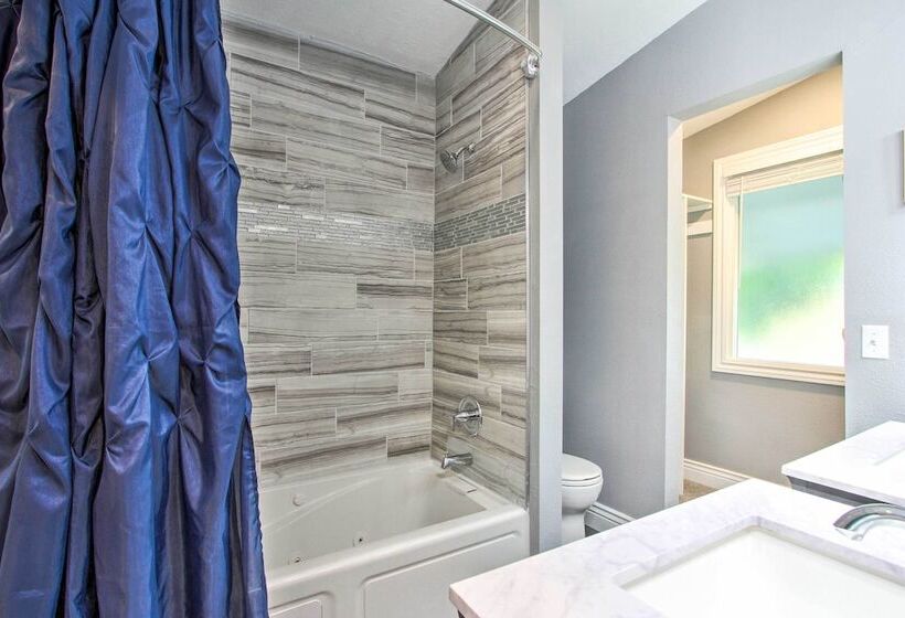 Updated Great Falls Home W/ Fire Pit, Deck & Yard!