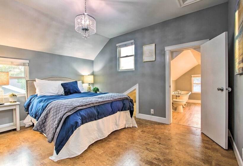 Updated Great Falls Home W/ Fire Pit, Deck & Yard!