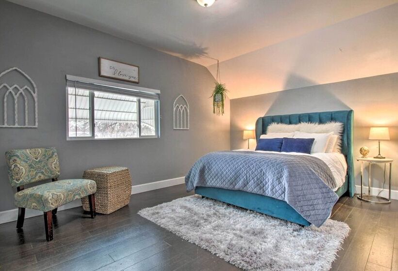 Updated Great Falls Home W/ Fire Pit, Deck & Yard!