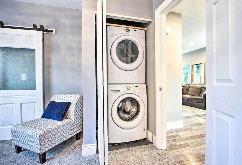 Updated Great Falls Home W/ Fire Pit, Deck & Yard!