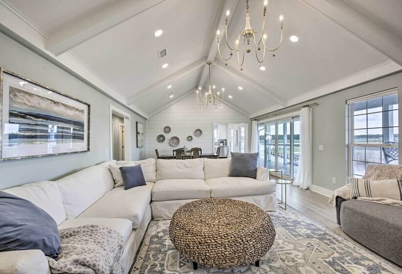 Waterfront Bay St Louis Home W/ River Access!