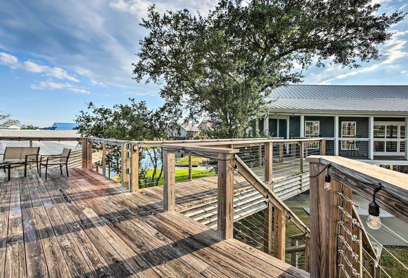 Waterfront Bay St Louis Home W/ River Access!