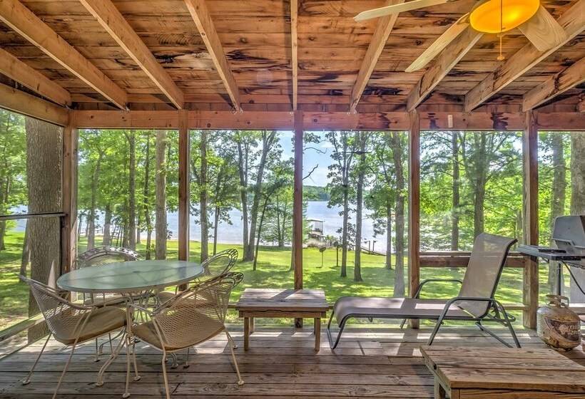 Lakefront New Concord Paradise W/ Screened Porch!