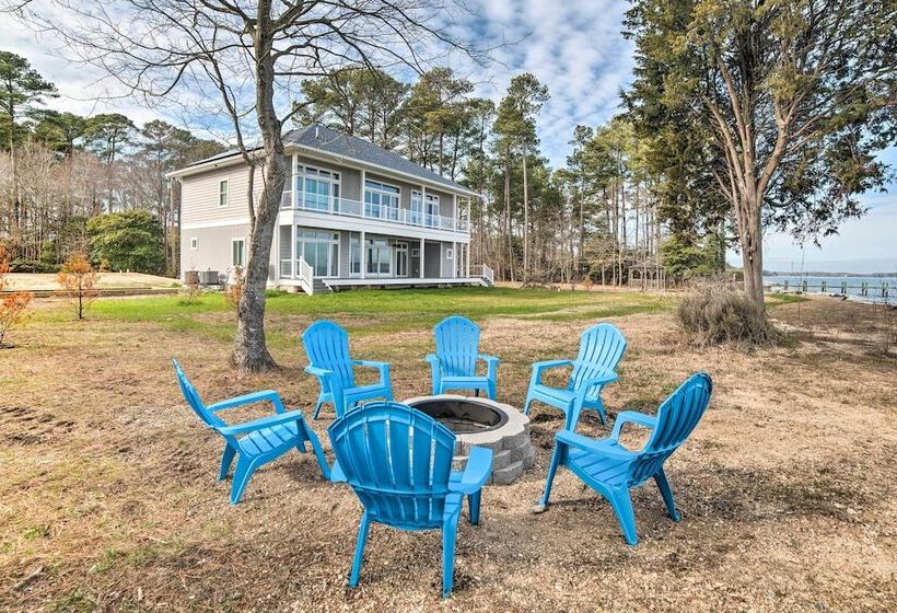 Waterfront Scotland Beach Retreat W/ Private Beach