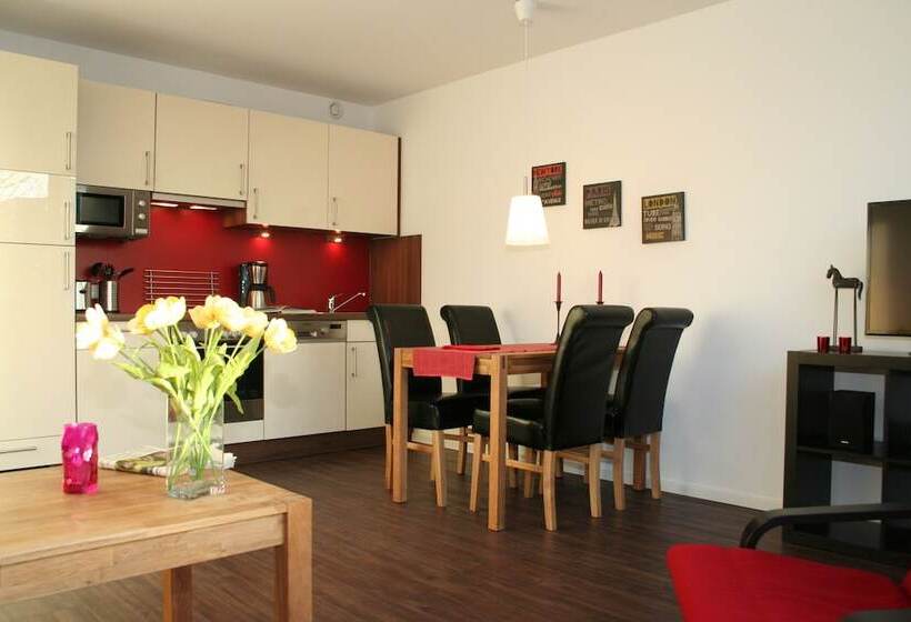 酒店 Apartments Am Südkanal