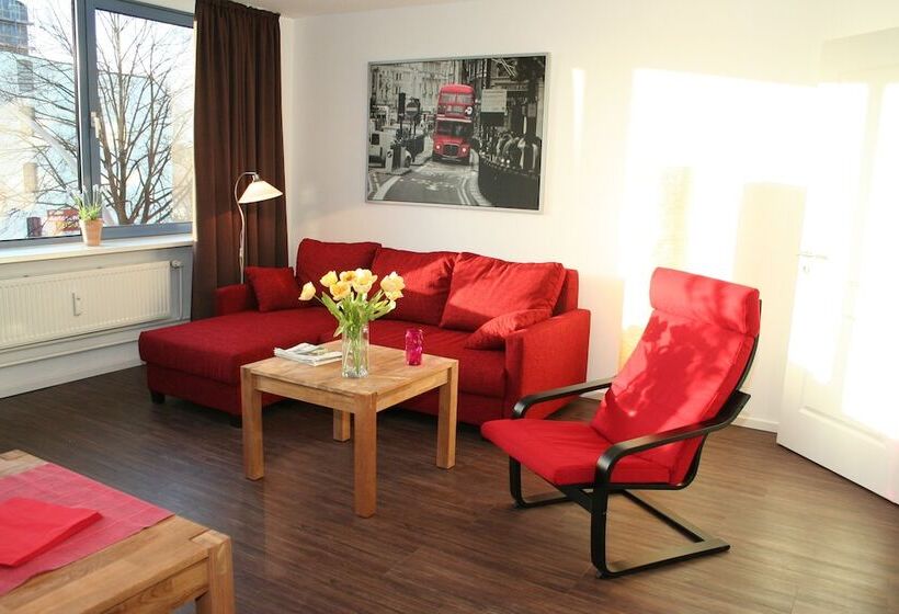 酒店 Apartments Am Südkanal