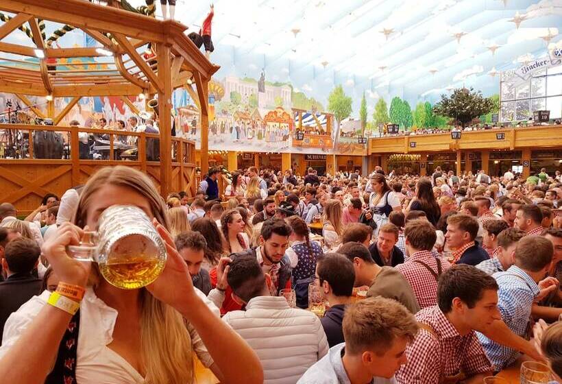 تختخواب و صبحانه Munich Central Camping