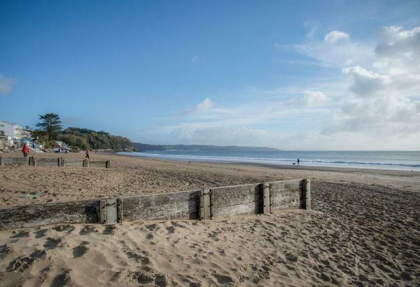 ホテル Ocean Cabins No 10 At The Square Saundersfoot