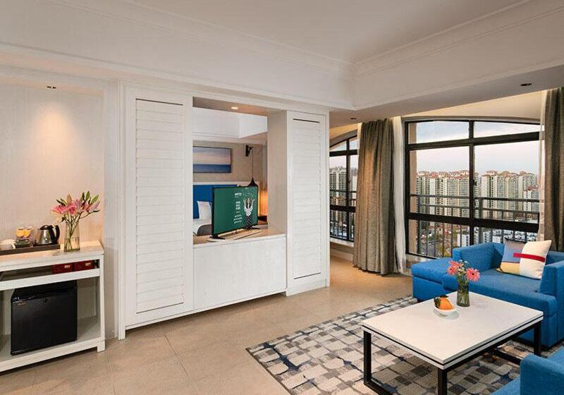 فندق Park Inn By Radisson Beihai Silver Beach Wanda Plaza