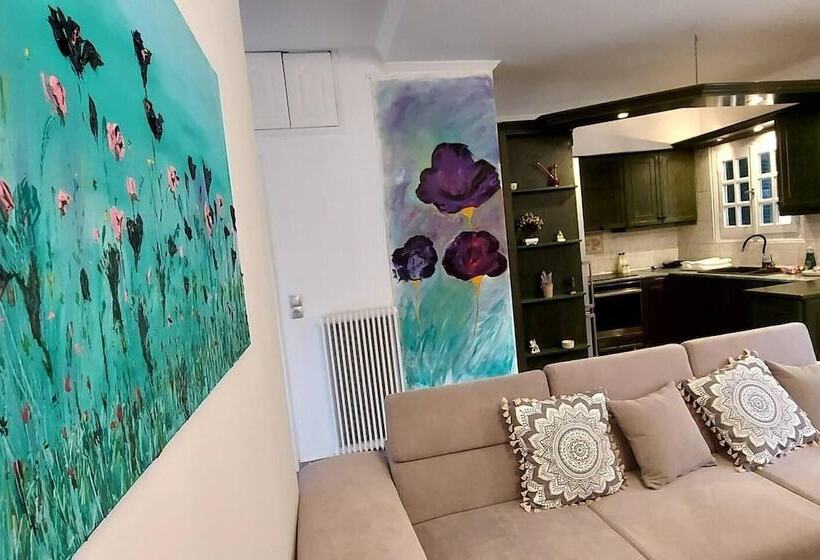 Резиденция A Flower House In Corfu Close To Beach And Town