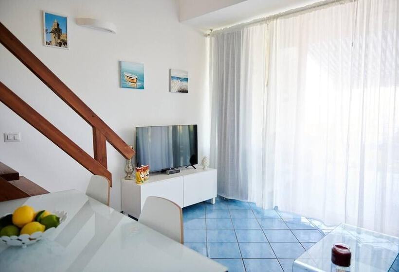 레지던스 Luxury Sea View, With Infinity Pool In Sicily