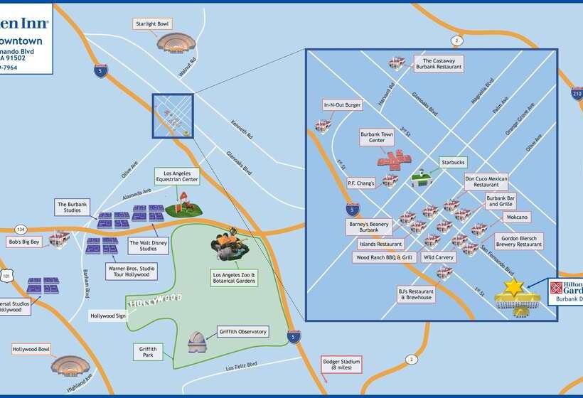 هتل Hilton Garden Inn Burbank Los Angeles